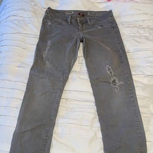 SOLD grey skinny jeans
